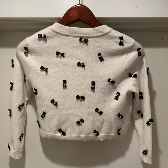 Alice and Olivia Daroda Bow Cardigan - SP - Picture 2 of 5